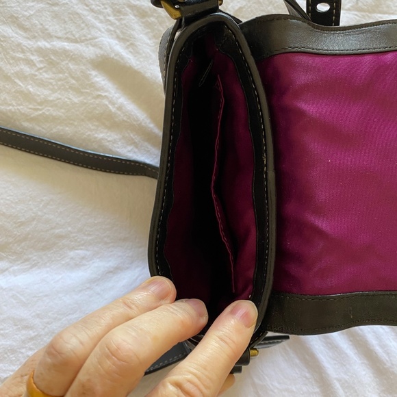 Coach Black and Tan Crossbody Bag - Picture 5 of 9